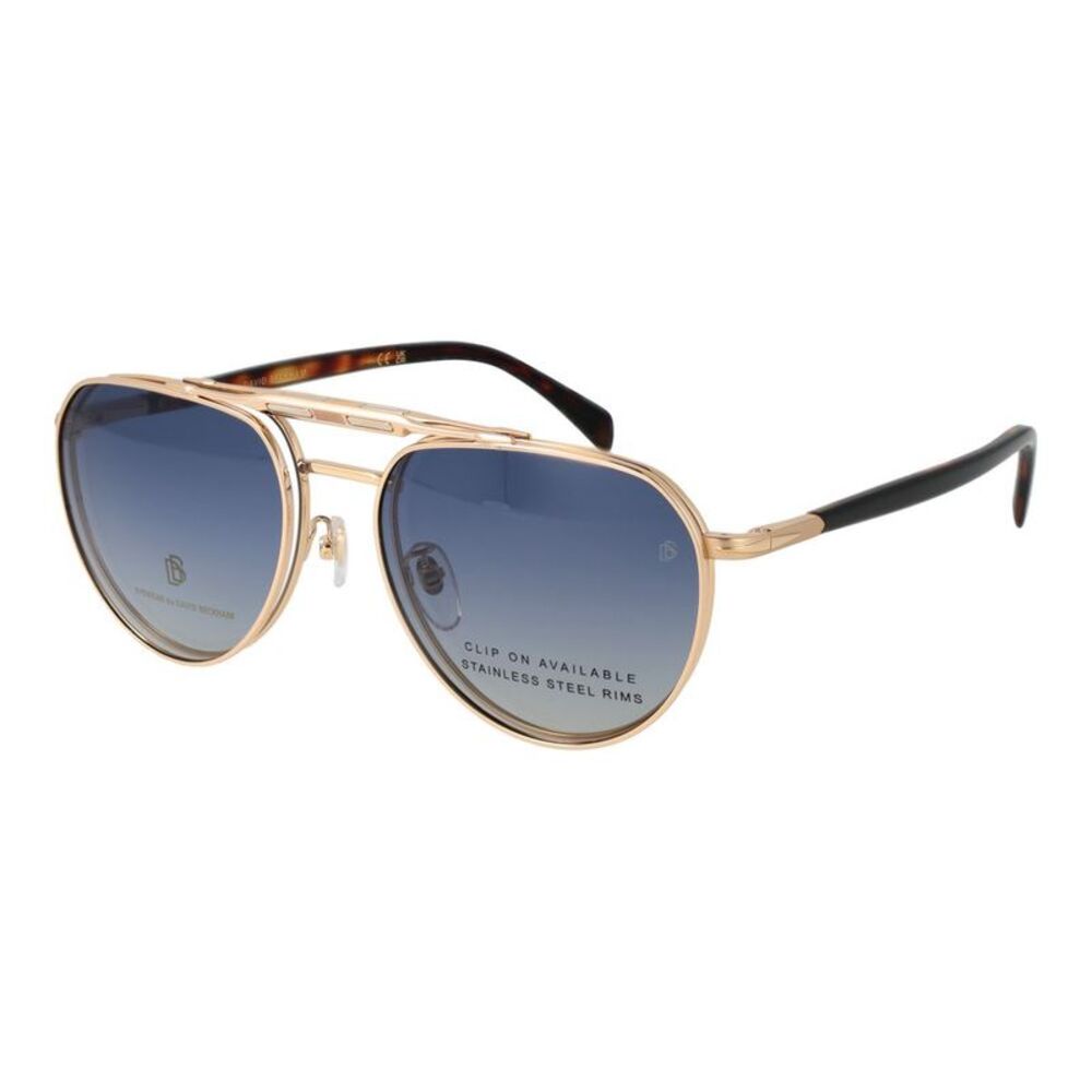 David Beckham Gold Metal Glasses Men's (Frames)
